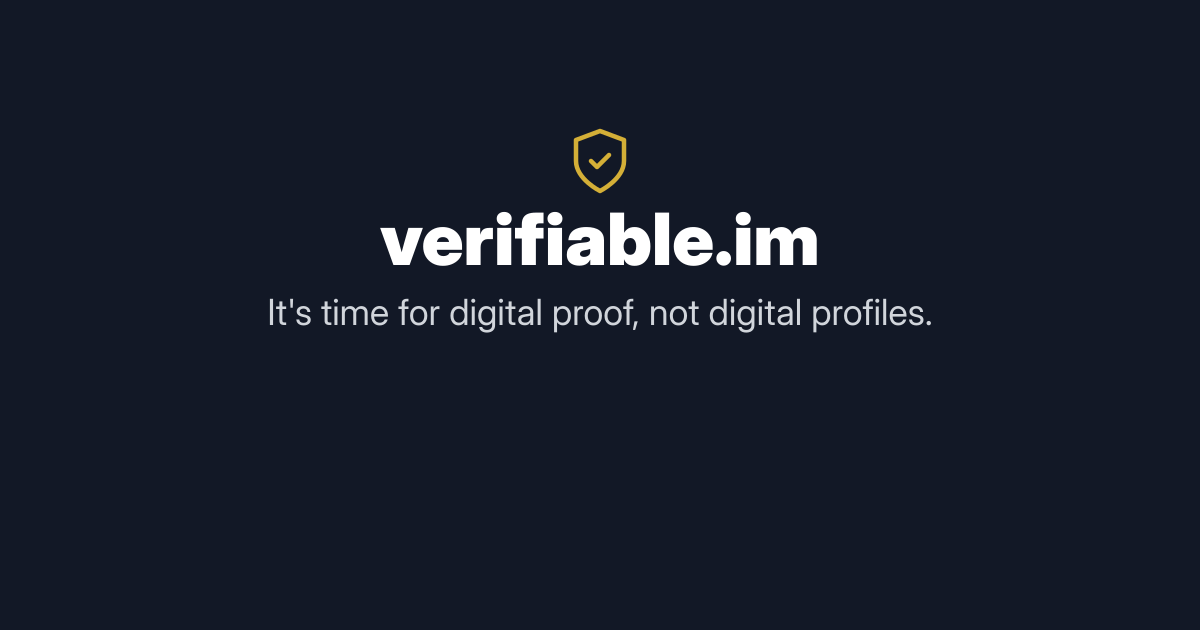 verifiable.im monument